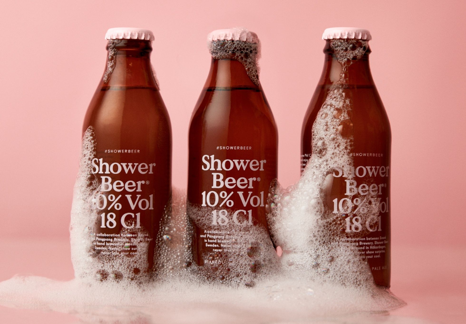 La cerveza diseñada para beber en la ducha ya está aquí (y quiere hacer su vida más agradable).