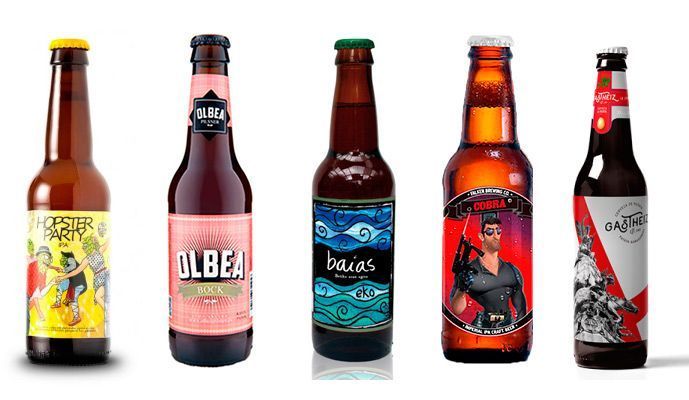 La cerveza artesana de Álava sigue aumentando su producción.