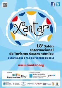Xantar 2017, Salón Internacional de Turismo Gastronómico, en Ourense.