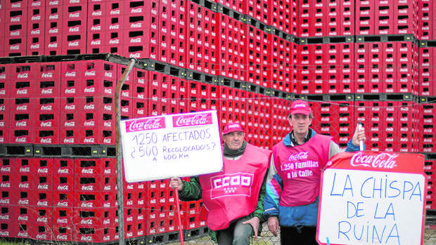 El Tribunal Supremo confirma que la readmisión a los trabajadores de Coca-Cola Fuenlabrada es correcta.