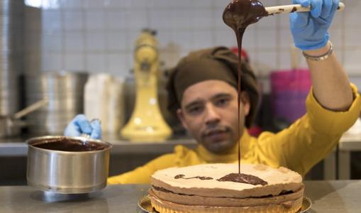 «La mejor tarta de chocolate del mundo» se hace en la calle de Alcalá de Madrid.