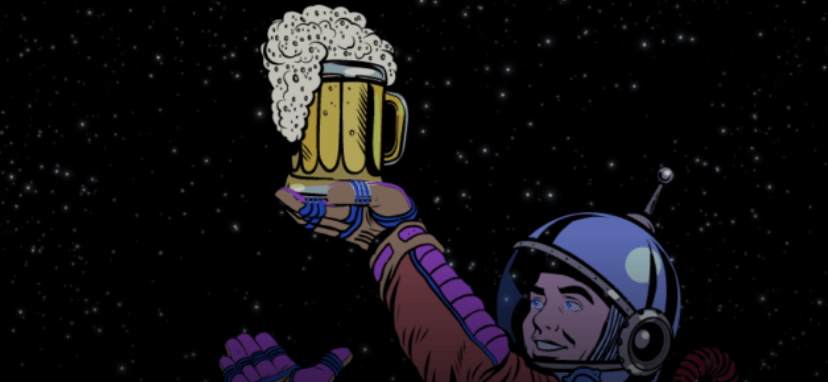Cerveza lunar, la excusa para un experimento interesante.