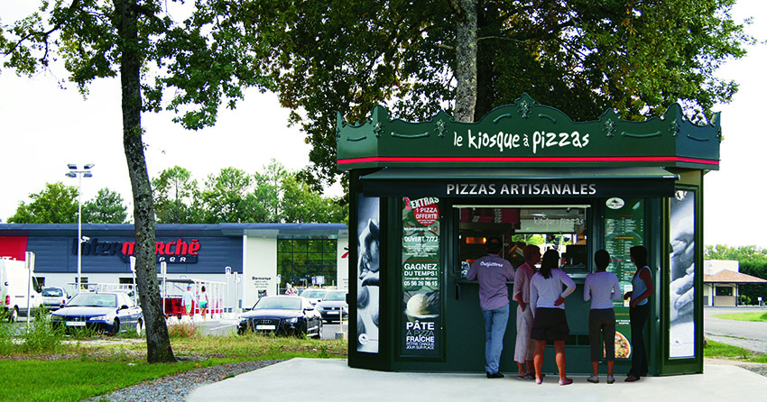 Le Kiosque à Pizzas trae a España un nuevo formato de take away artesano.