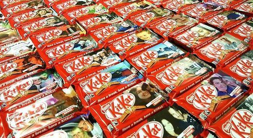 Las fotografías de los consumidores llegan a los envases de Kit Kat.