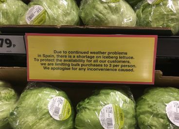 El racionamiento vuelve al supermercado.