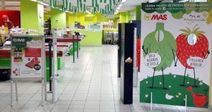 Supermercados MAS promociona los productos andaluces.