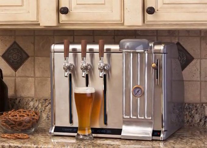 Dispensador de cerveza doméstico Growler Chill.
