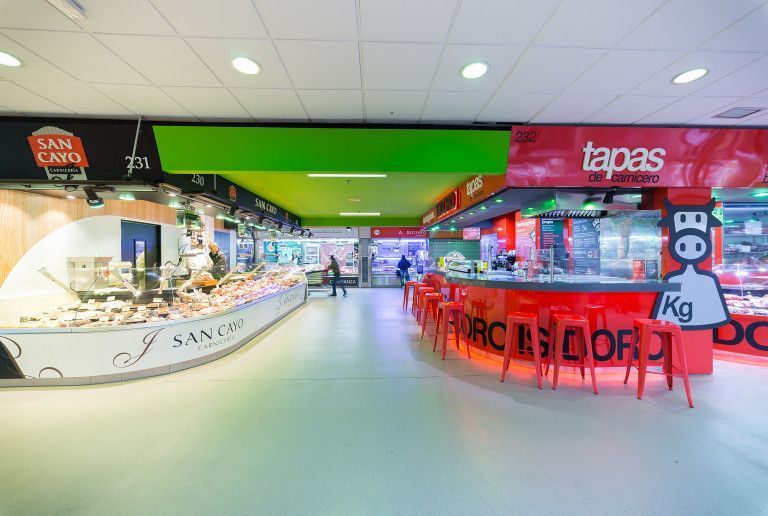 Así es el renovado Mercado de las Ventas, en Madrid.