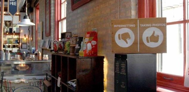 Las cafeterías libres de WiFi ya son una realidad.