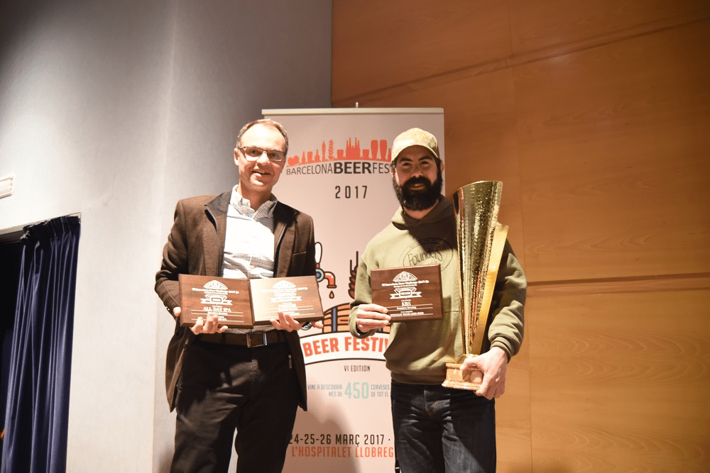 Founders Brewing mejor cerveza artesana según el Barcelona Beer Challenge .