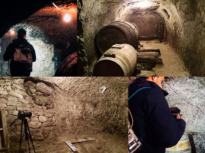 Desarrollan un sistema de escaneado 3D en bodegas subterráneas.
