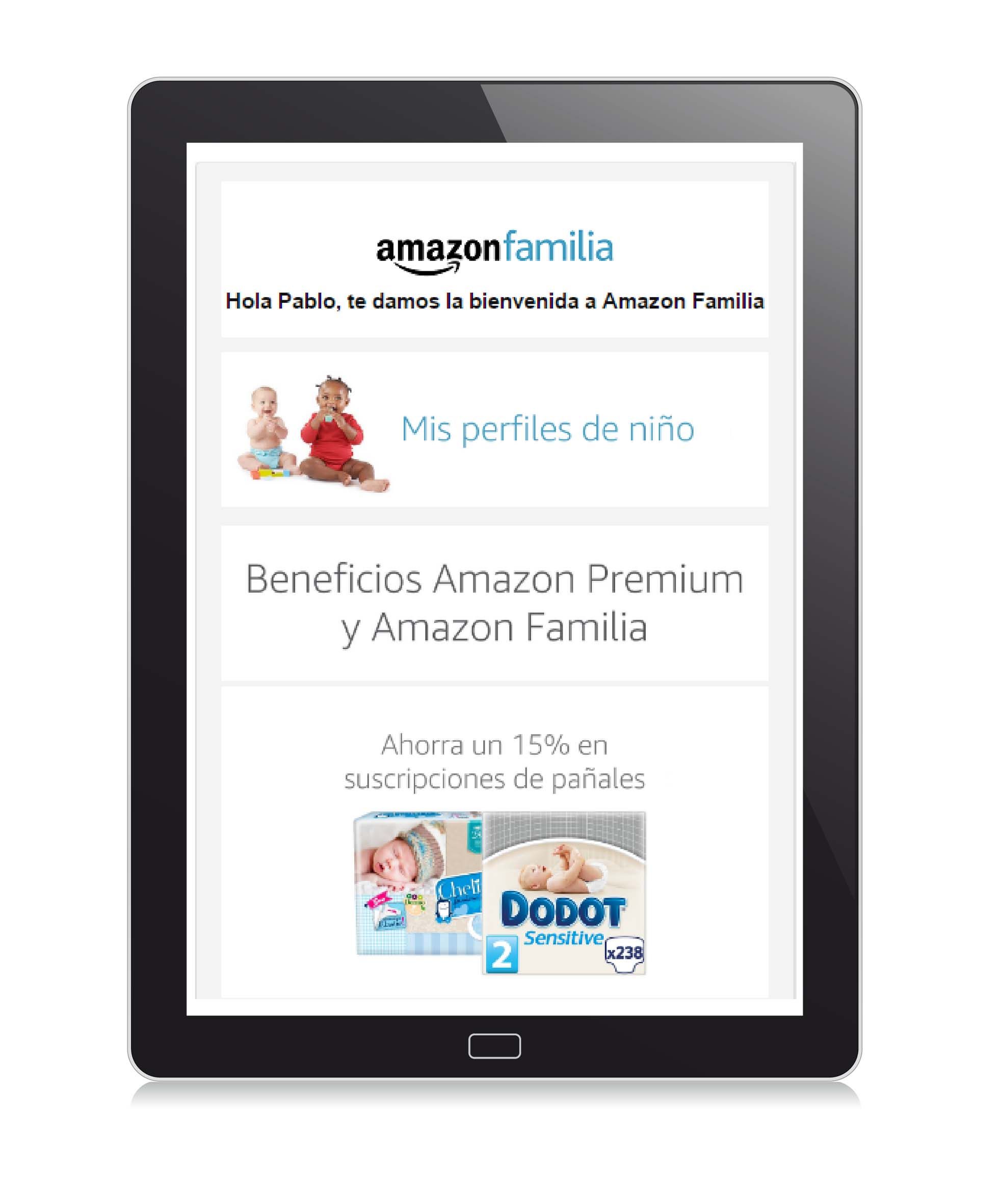 Amazon Familia, el nuevo servicio para ayudar a los padres .