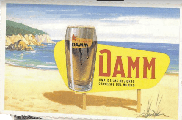 DAMM la estrella de las cervezas con más de 140 años.