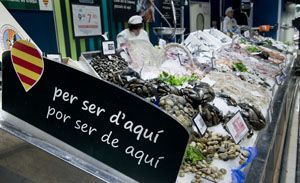 Eroski apoya a los productos catalanes.