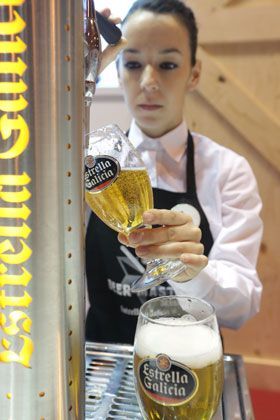 En el 31 Salón de Gourmets se tira la cerveza perfecta .