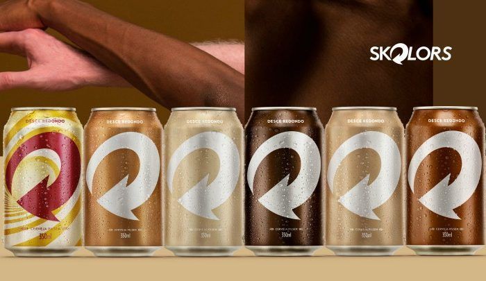 Esta marca de cerveza lanza latas con tonos de piel para defender la diversidad.