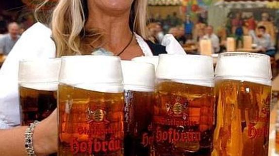 En España bebemos 1380 piscinas olímpicas de cerveza cada año.