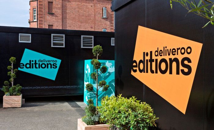 Llegan las cocinas portátiles de deliveroo..