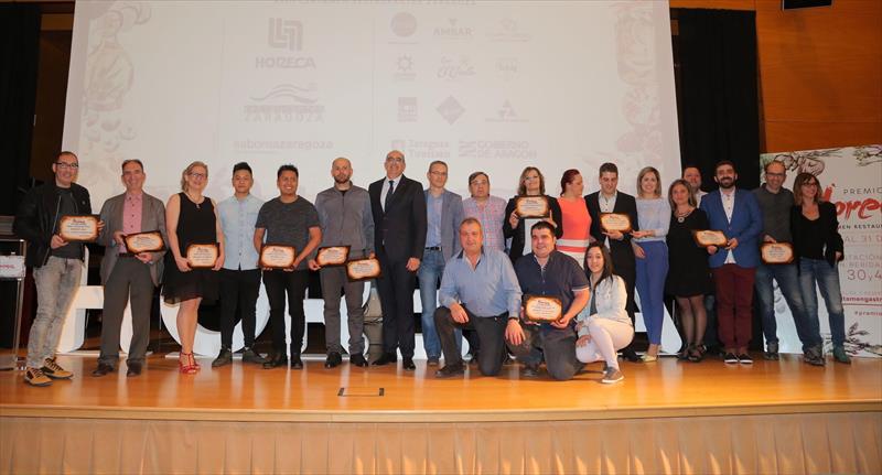 Galardones compartidos en los premios Horeca.