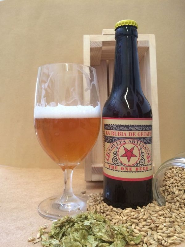 “La Rubia de Getafe”, una cerveza hecha en el municipio con mucho mimo.
