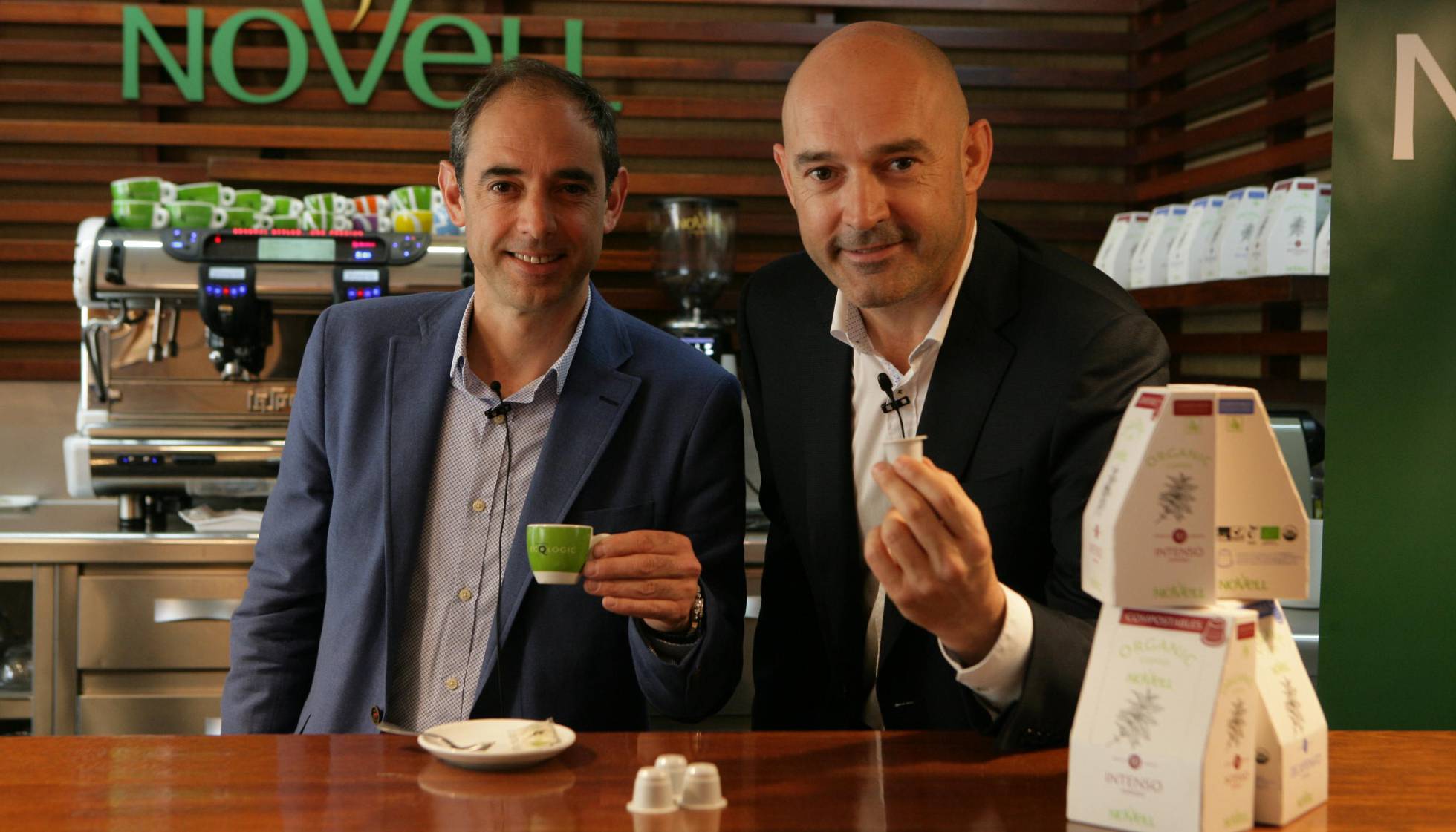 Cafés Novell presenta la primera cápsula que no deja residuos de España