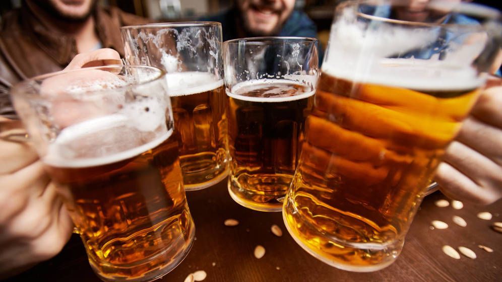 Lo que beberte unas cervezas hace a tu cuerpo.