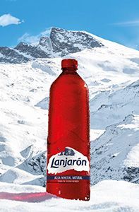 Lanjarón lanza una nueva botella formada por un 50% de PET reciclado