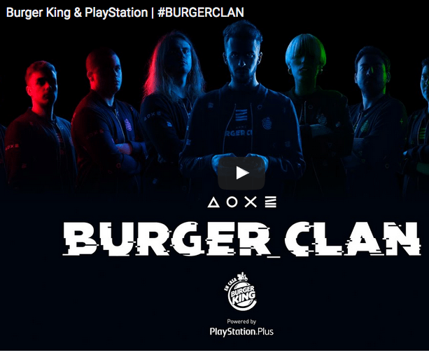 Burger King lanza el primer delivery adaptado a los videojuegos online.