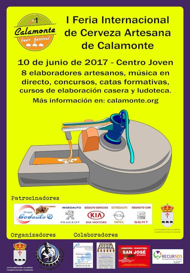La I Feria Internacional de la cerveza de Calamonte calienta motores