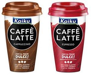 Kaiku Caffè Latte lanza al mercado el formato XL