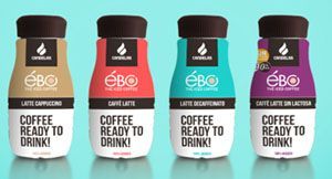 Cafés Candelas renueva la imagen de Ébo Latte