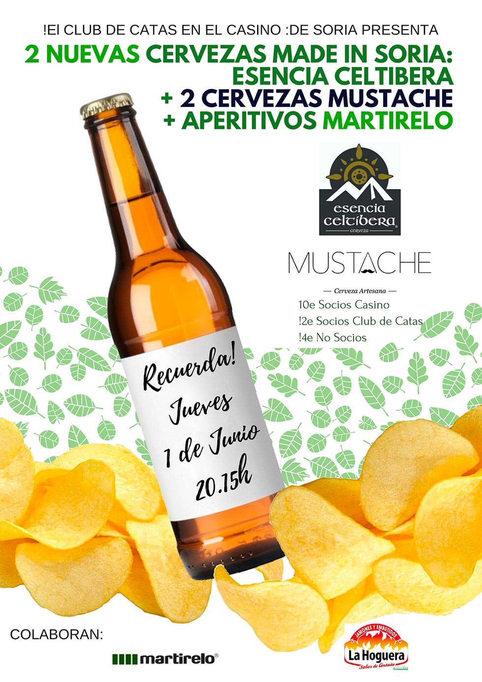 Presentación de una nueva cerveza soriana