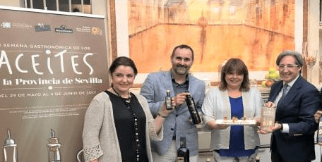 Una quincena de restaurantes promocionan el aceite virgen extra sevillano con menús especiales y entrantes