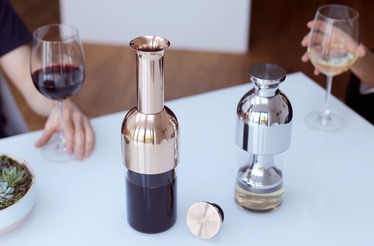 Esta botella sirve para evitar que se pique el vino