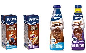 Puleva presenta la renovada receta de su batido de chocolate