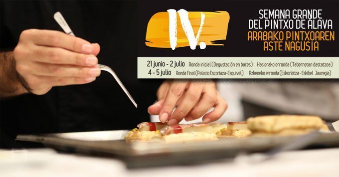 Semana Grande del Pintxo de Álava 2017