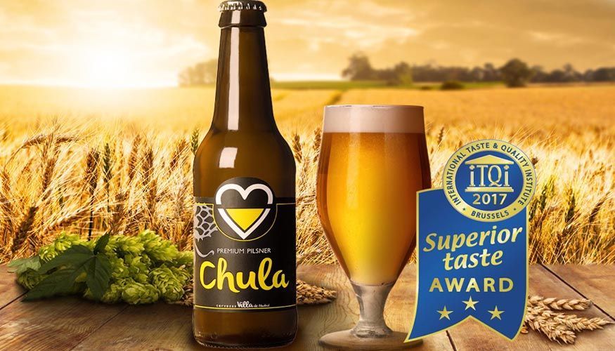 La cerveza madrileña La Chula Premium Pilsner, mejor cerveza artesana 2017