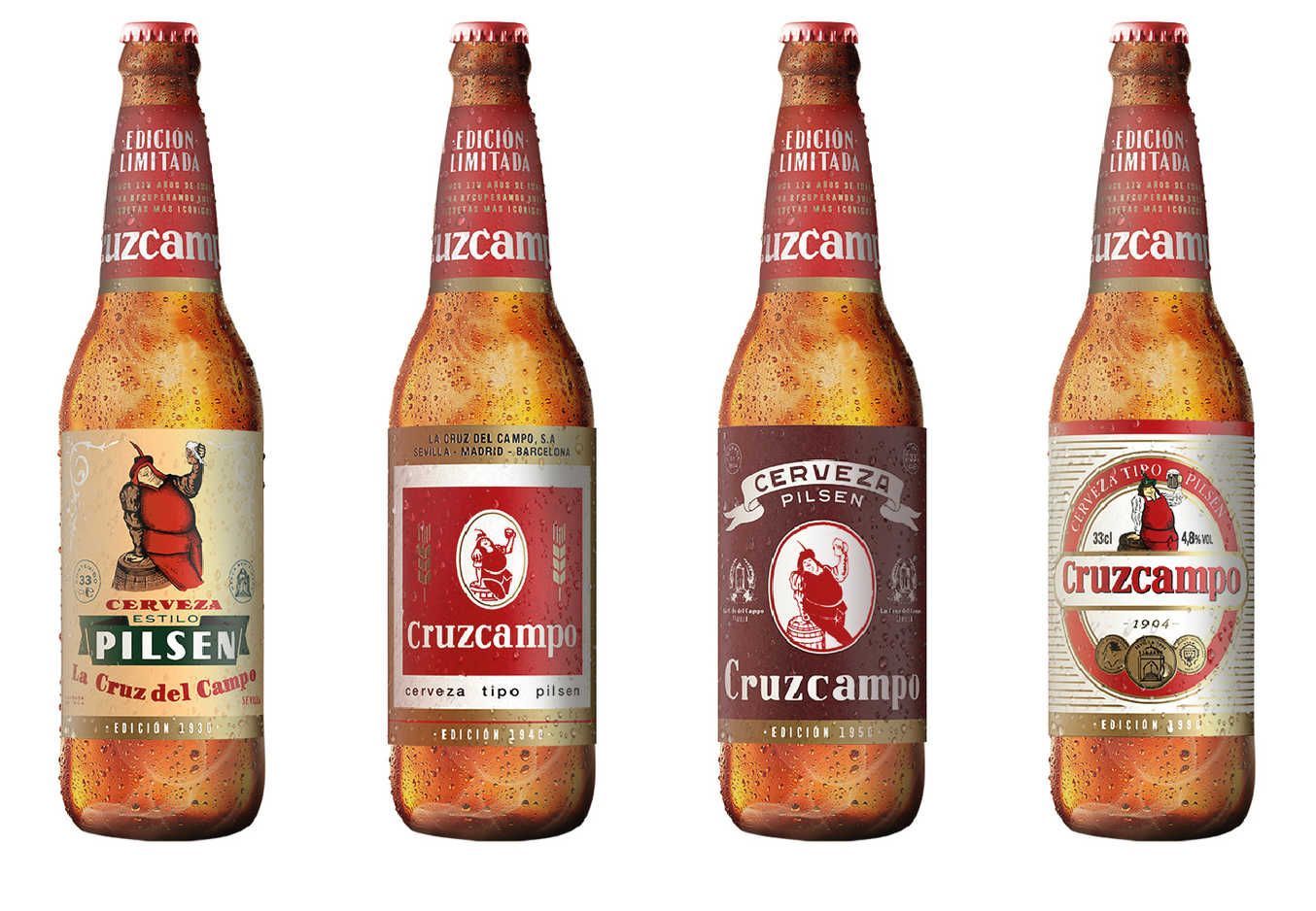 ‘Cruzcampo’ lanza 120 M de botellas de colección antes de cambiar su imagen