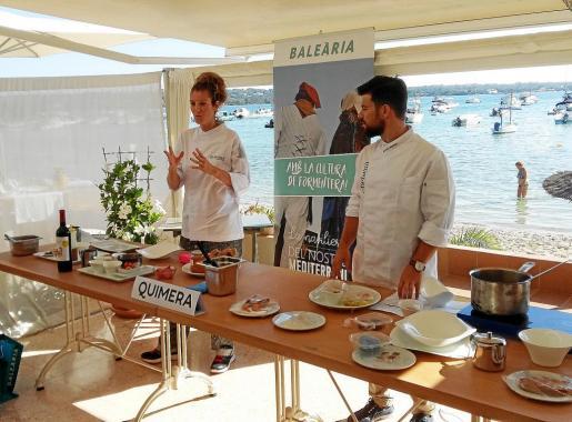 Baleària se alía con los mejores chefs para promocionar la cocina de Formentera