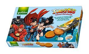Las nuevas galletas de Gullón se alían con la “Liga de la Justicia”