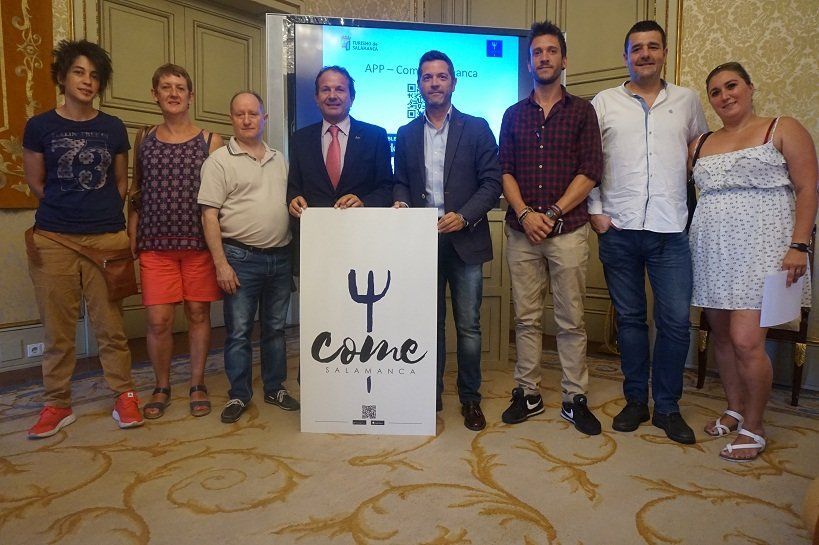‘Come Salamanca’, la nueva app que permitirá consultar los menús semanales de los restaurantes