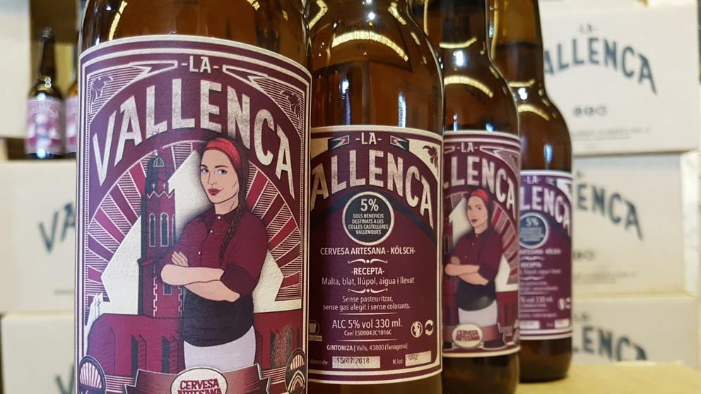 Valls estrena su primera cerveza artesanal muy ligada al mundo ‘casteller’