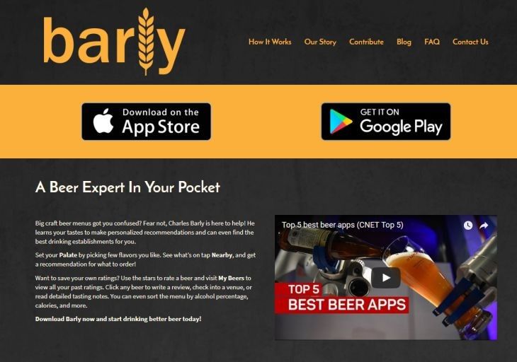 Barly, app de descubrimiento de tipos de cervezas artesanales