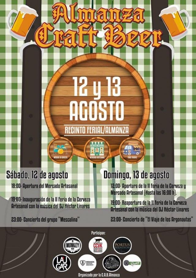 Almanza celebra desde hoy la «II Feria de la Cerveza» y recibirá a cientos de visitantes