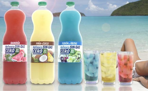 Mercadona lanza tres nuevos refrescos ‘cero’ y sin gas’ para todos