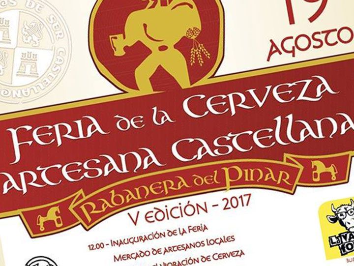 Rabanera del Pinar acoge la V Feria de la Cerveza Artesana Castellana