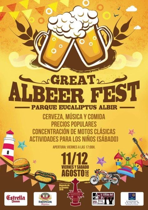El Albir se rendirá a la cultura de la cerveza con el Albeer Fest
