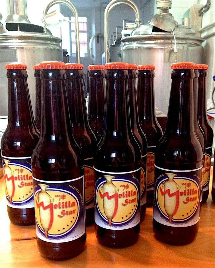 La cerveza “Melilla Star” que se fabrica en Ceuta