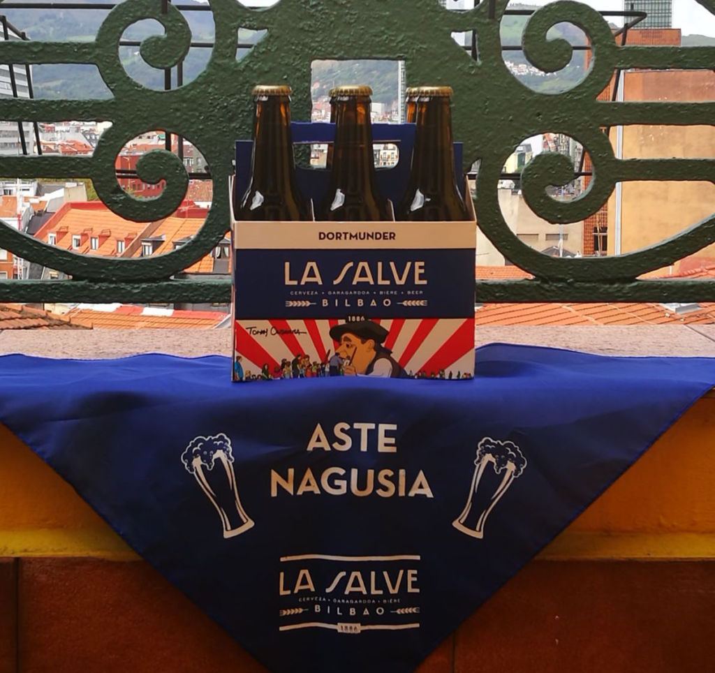 LA SALVE, la cerveza del txupin, promueve más de 100 actos culturales durante Aste Nagusia