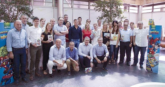Los equipos comerciales de Gullón se reúnen en Madrid para trazar nuevas estrategias en 2017